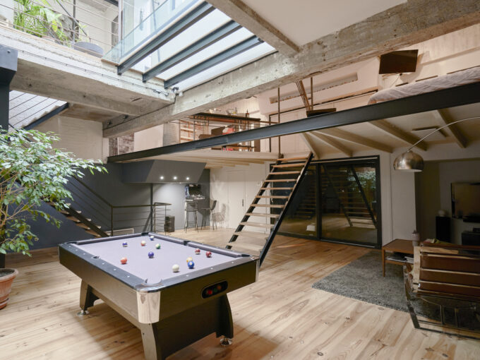 Maison style loft individuel avec terrasse proche Mouvaux